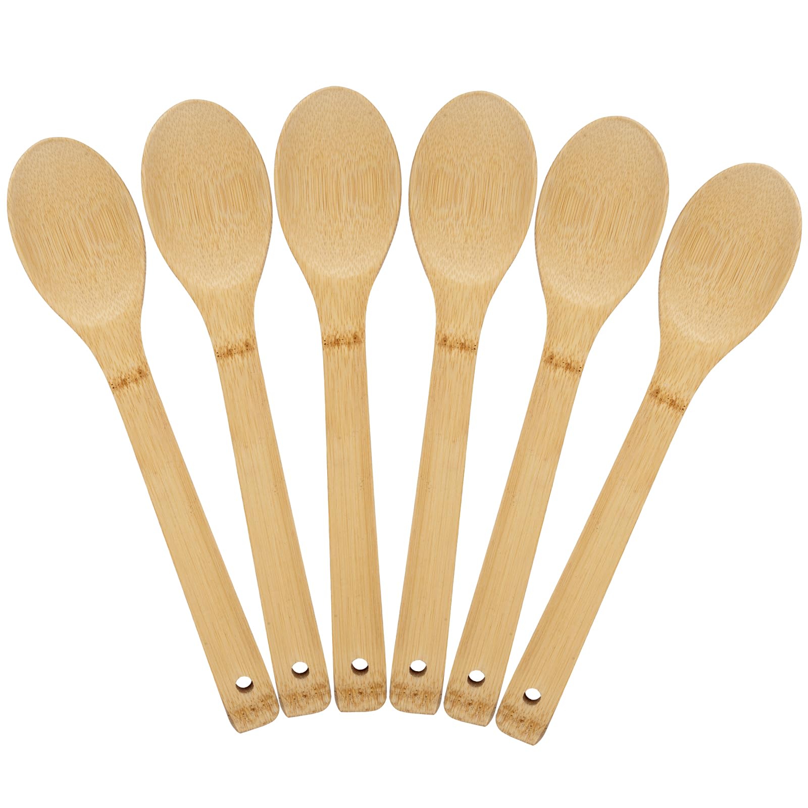 Amazon.de: 6 Stck Kochlffel Set Holz, Lnge 30Cm Kitchen Kchenutensilien  aus Bambus Holzspatel Kche Bambus Pfannenwender fr das Mischen und Rhren  von Lebensmitteln Beim Kochen, Zubehr Kchenutensilien