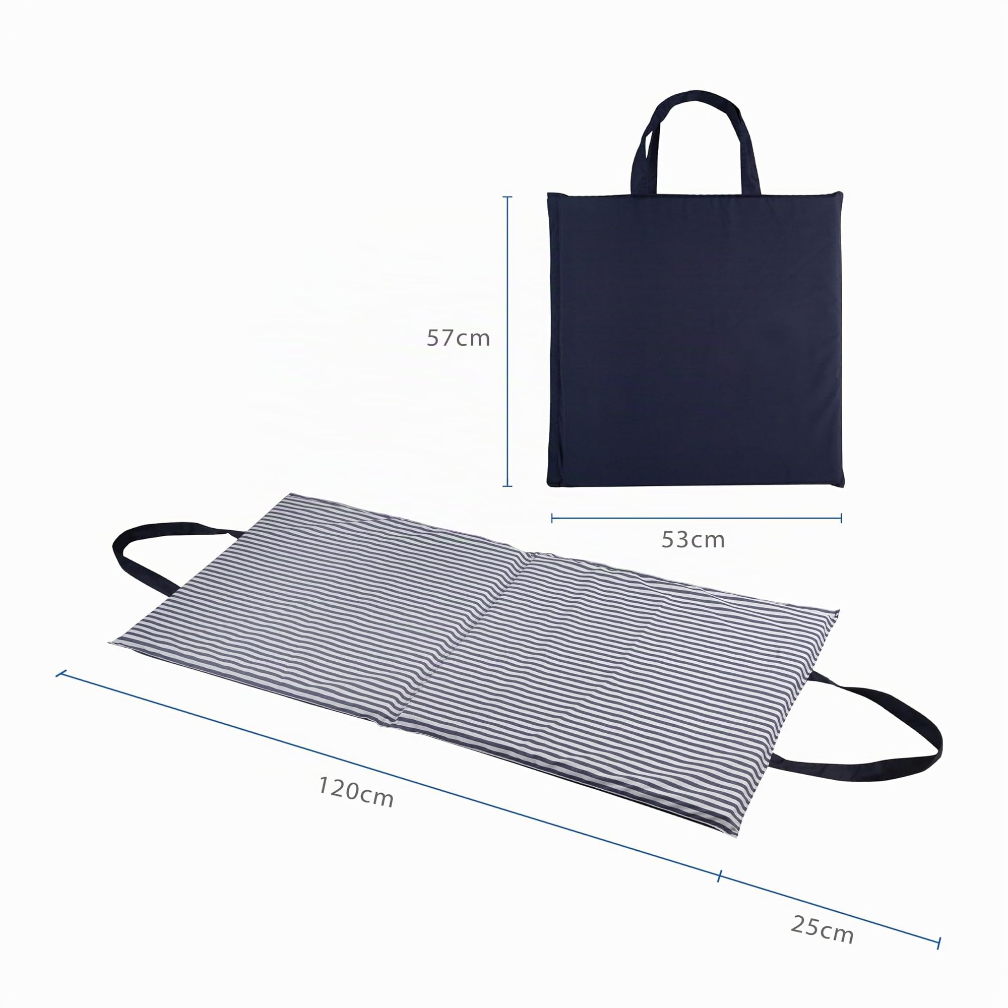 Colchoneta Escolar Plegable Infantil 3 cm · Márfega Impermeable y Lavable · Cama Portátil para Guardería con Nombre Personalizable