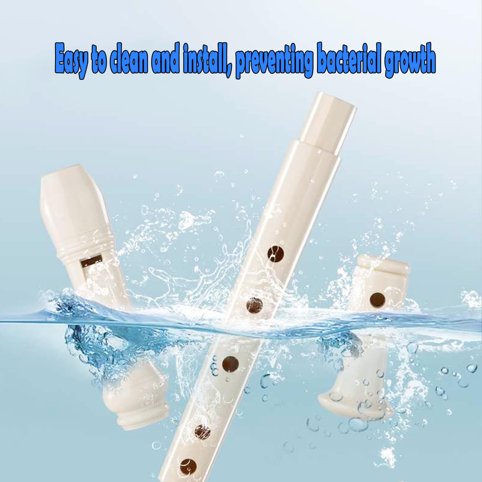 Soprano Recorder Instrument German Fingering Recorder With Cleaning Stick, Cotton Pouch as Gifts for Musical Instrument Lovers - Image 3