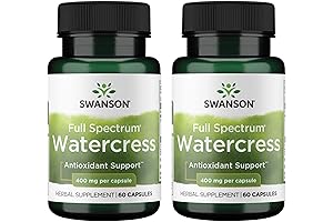 Swanson Watercress Supplement: Enhance Energy and Well-being