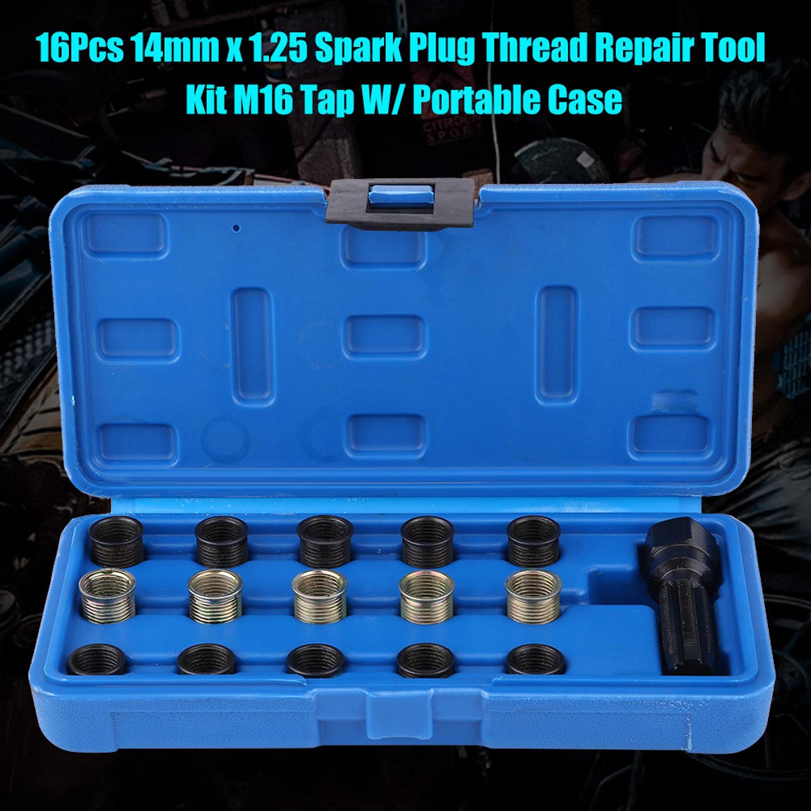 Buy OEMTOOLS 37233 Axle Spindle Threading Set, Thread Repair Kit