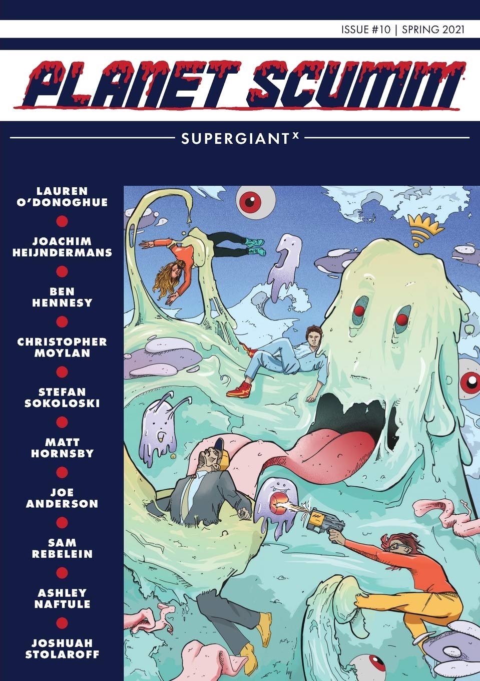 Cover of Planet Scumm, Issue #10, Spring 2021