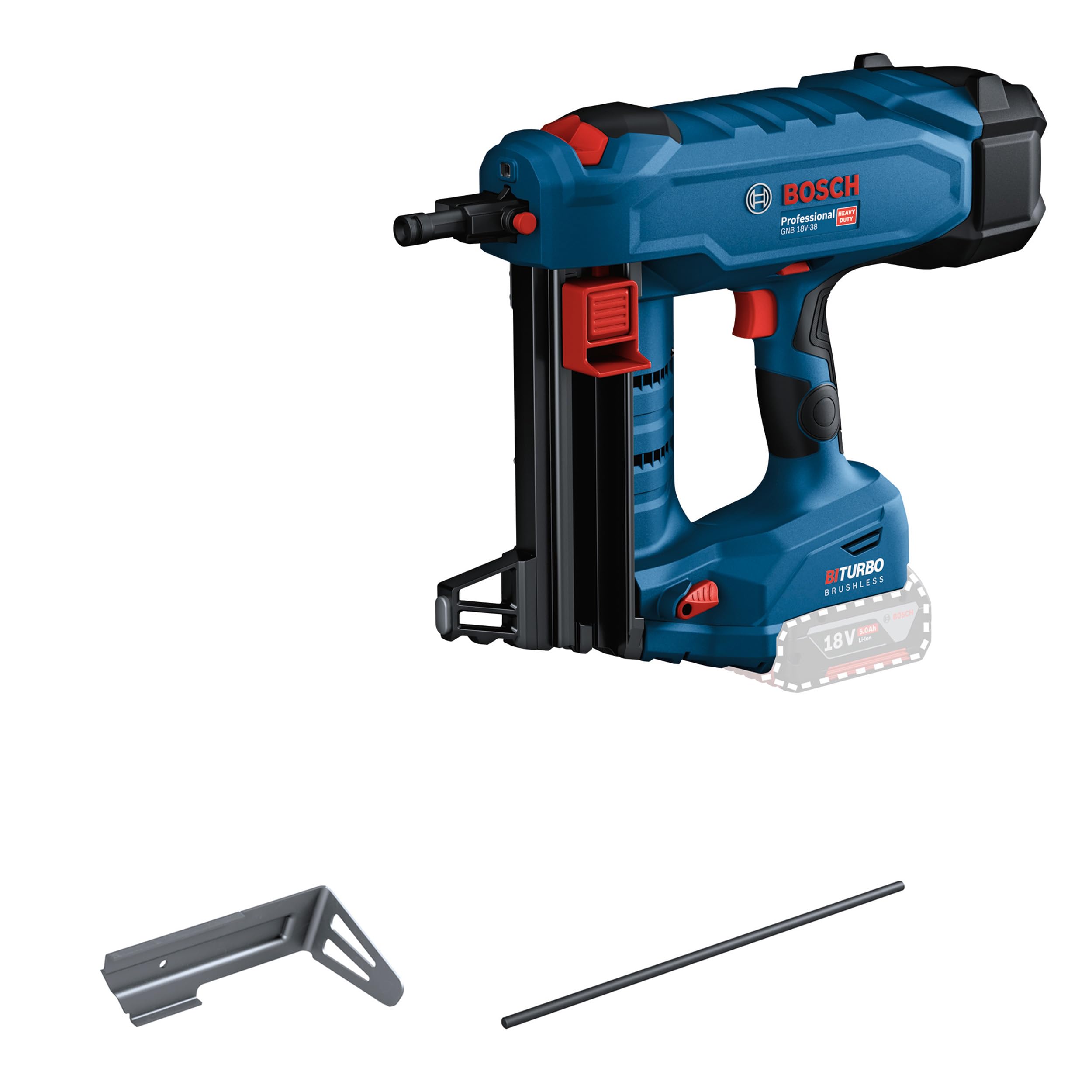 Bosch Professional 18V BITURBO Betonnagler GNB 18V-38