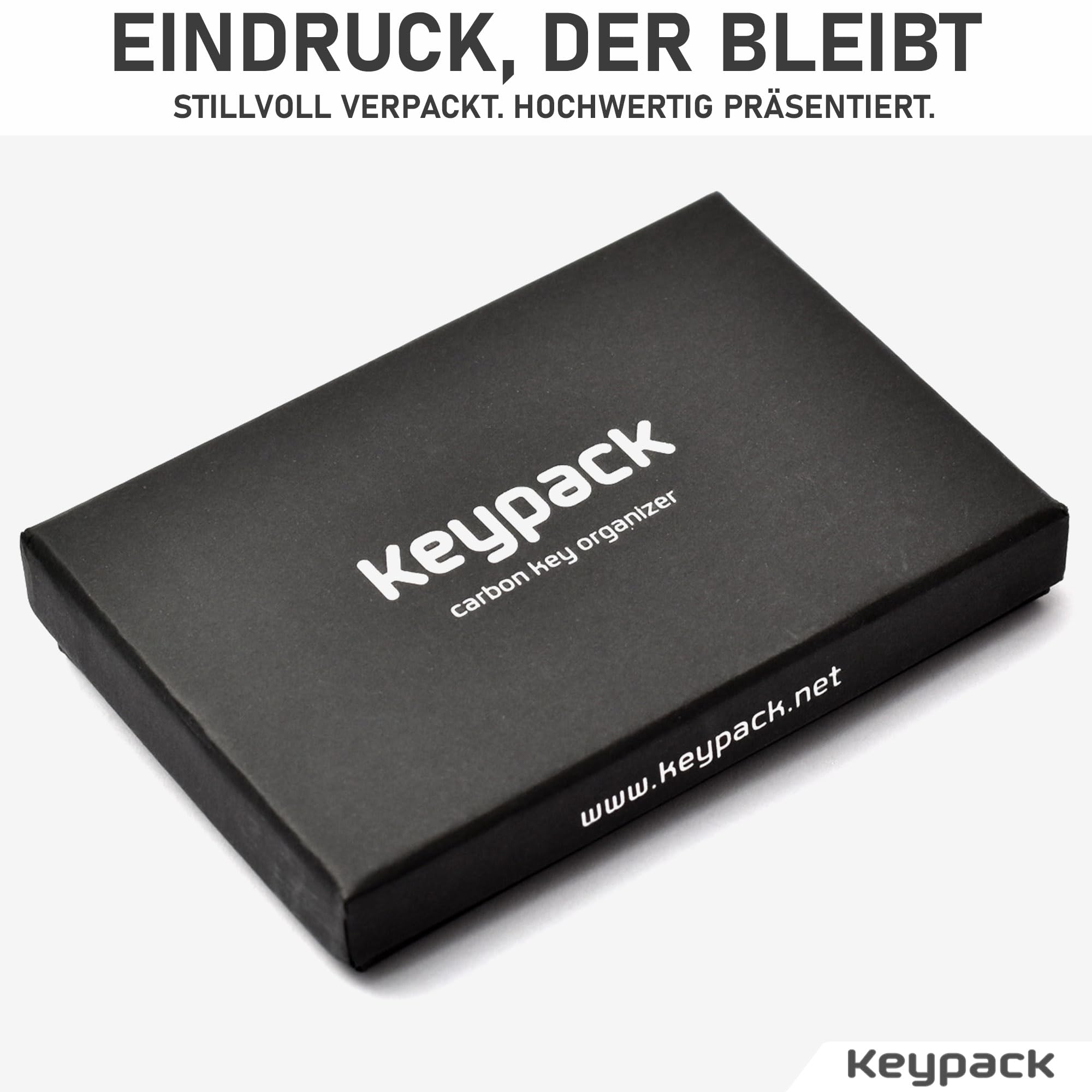 Key Organizer aus Carbon mit Multitool für bis zu 16 Schlüssel Schlüsselbund Etui Anhänger