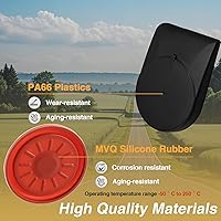 Vista 2 de FUSCH Tapa de la Válvula PCV con Membrana de Cobertura de Balancín, Kit de Reparación de Sellado de la Membrana de Válvula PCV Compatible con MINI