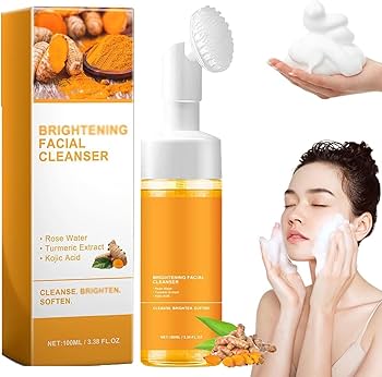 Amazon | Skintura - ブライトニング泡洗顔料、ターメリック洗顔料