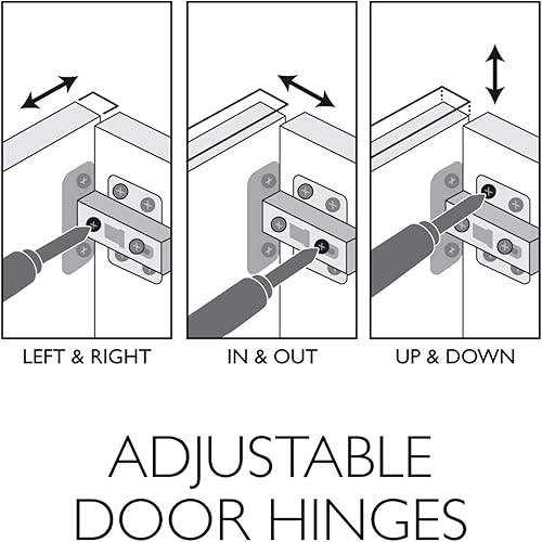 Miniatura 89 de Design House Wyndham 597229 - Armario de tocador de baño de 36 pulgadas, listo para montar, color blanco