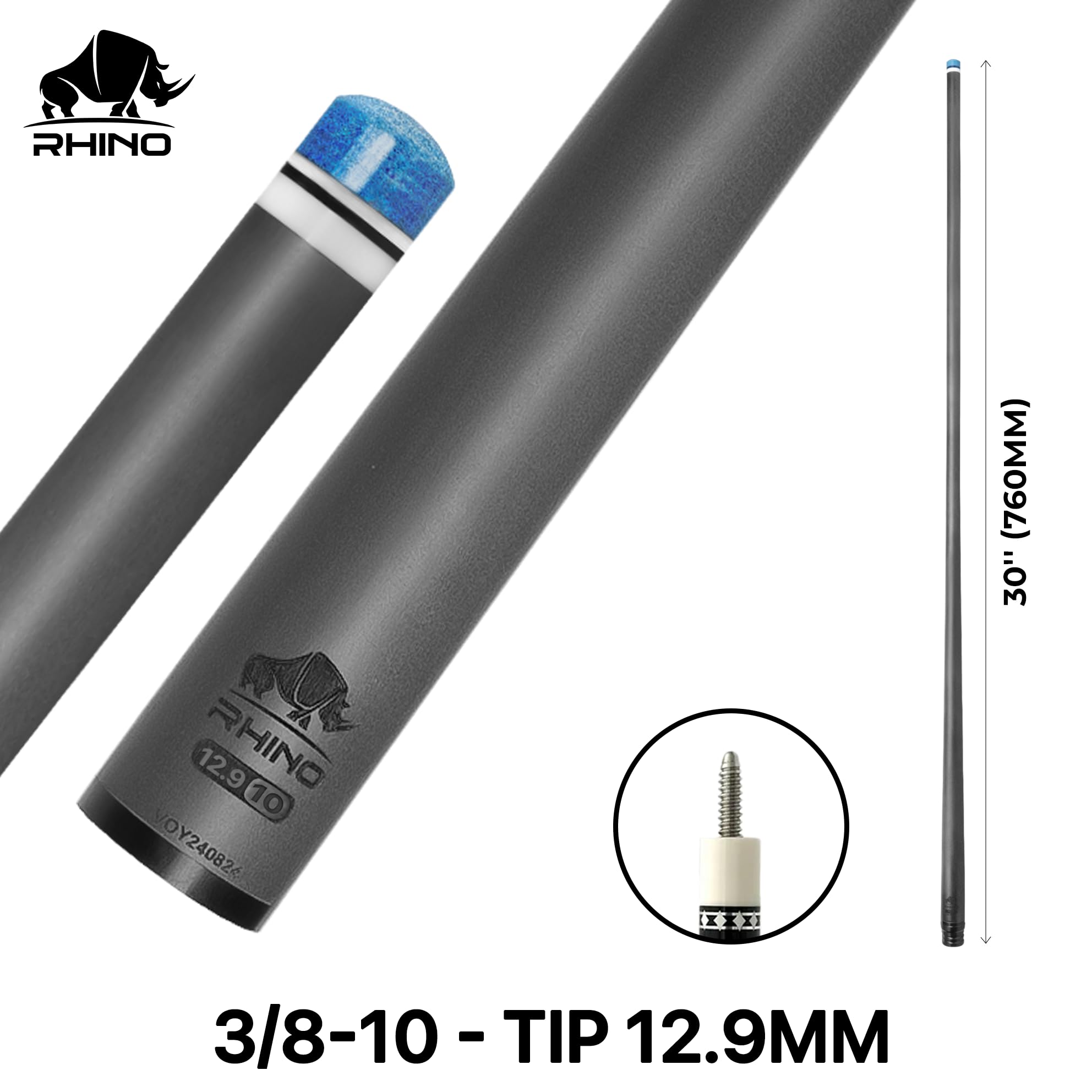Amazon.co.jp: Rhino - 76.2 cm / 3/8-8 ジョイント カーボン プール