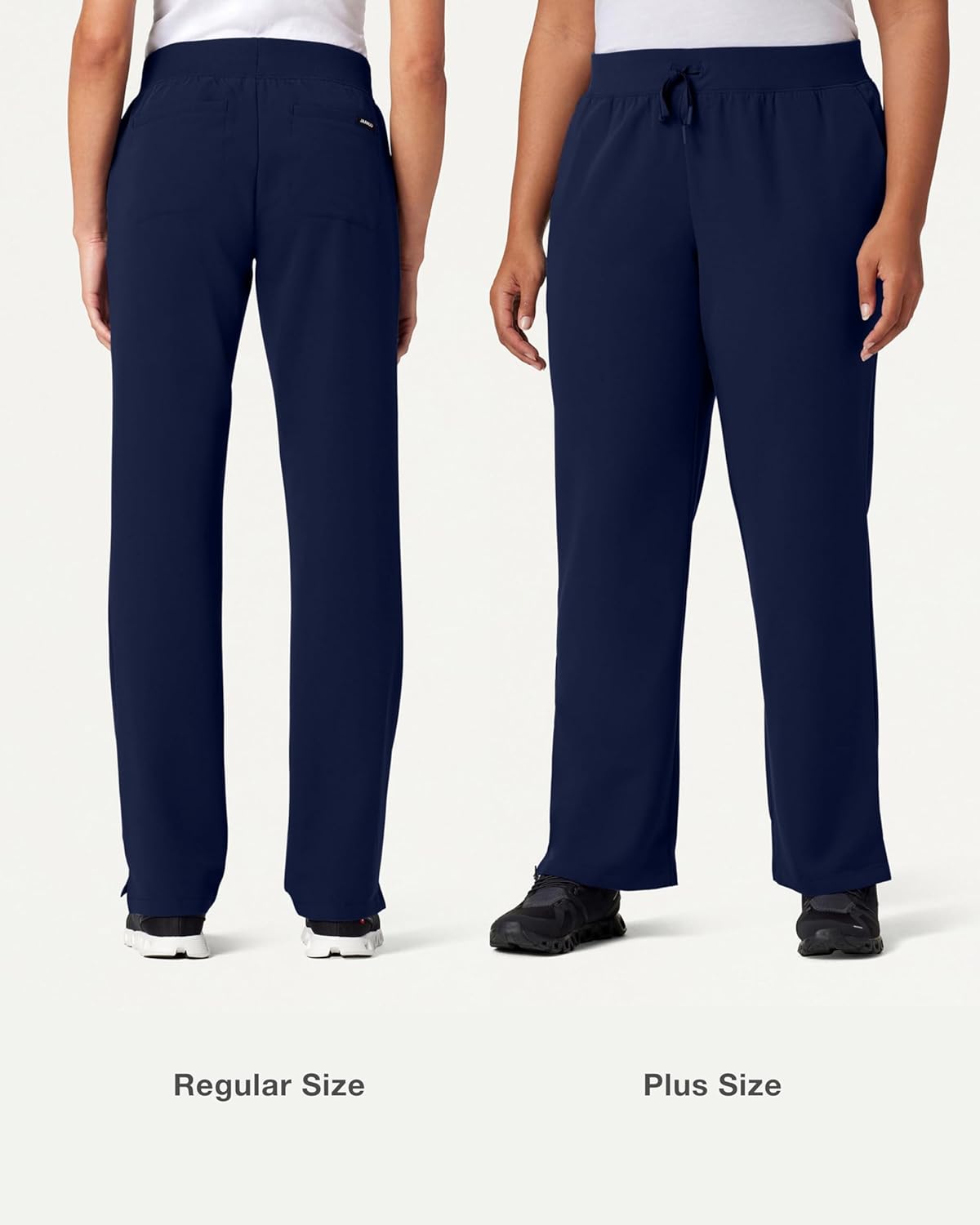 JAANUU Xenos Women’s Scrub Pants – 5-Pockets Classic Fit, Mid-Rise UltraLAST Fabric 4-Way Stretch, Medical Uniform Pants - Image 5