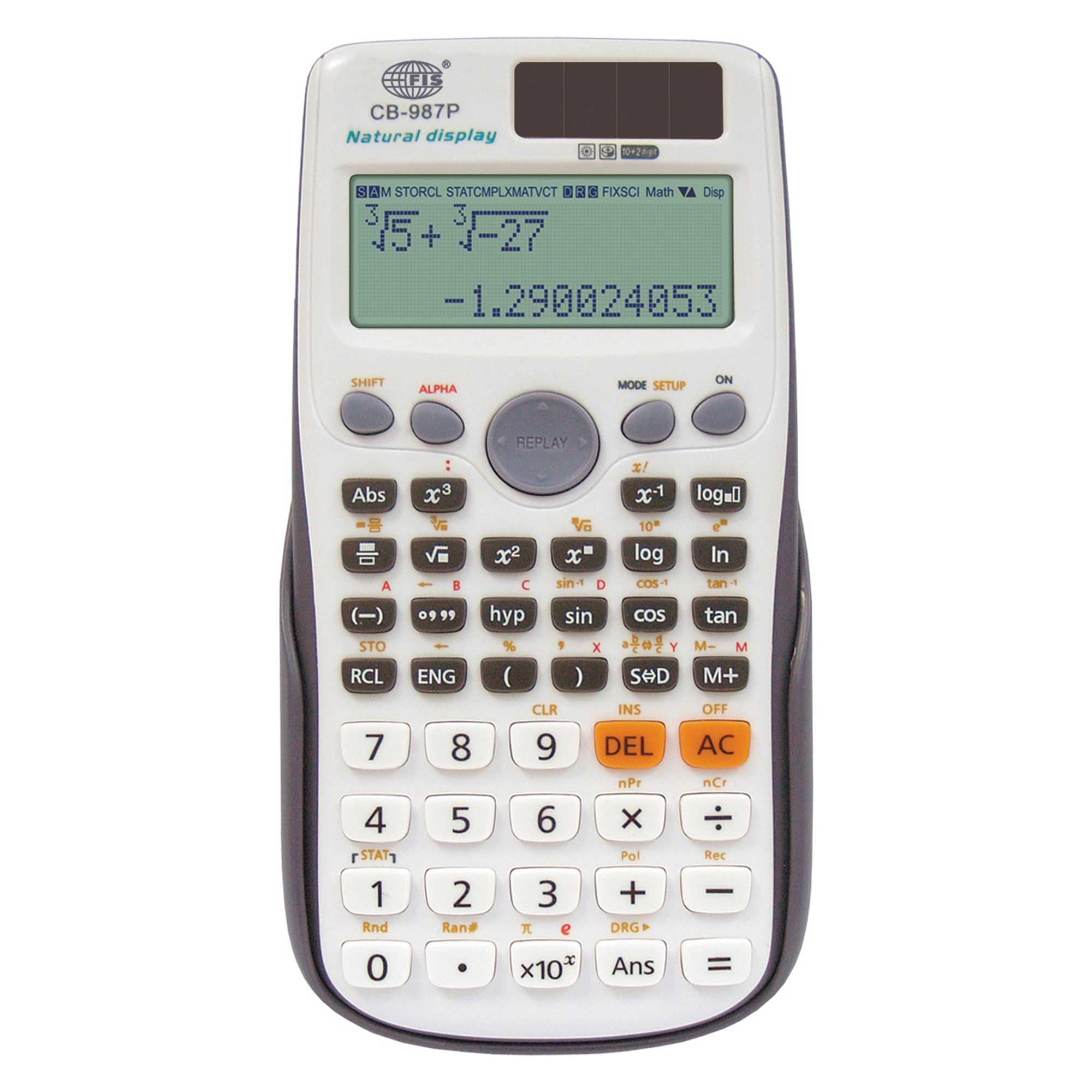 FIS Scientific Calculator 10-2 Digits Natural writing display