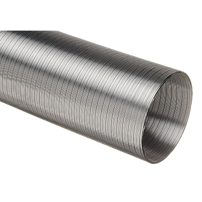 Buy Aluminium Semi Rigid Flexible Duct Hose for 125mm Kitchen Cooker