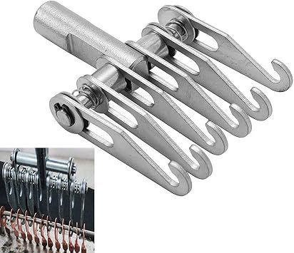 6 Finger Metal Claw Dent Puller Tool, Heavy Duty 6-Claw Hook Auto Body Dent Repair Puller Adjustable M16 Thread Pulling Claw Paw for Slide Hammer Attachment Car Sheet Metal Repair