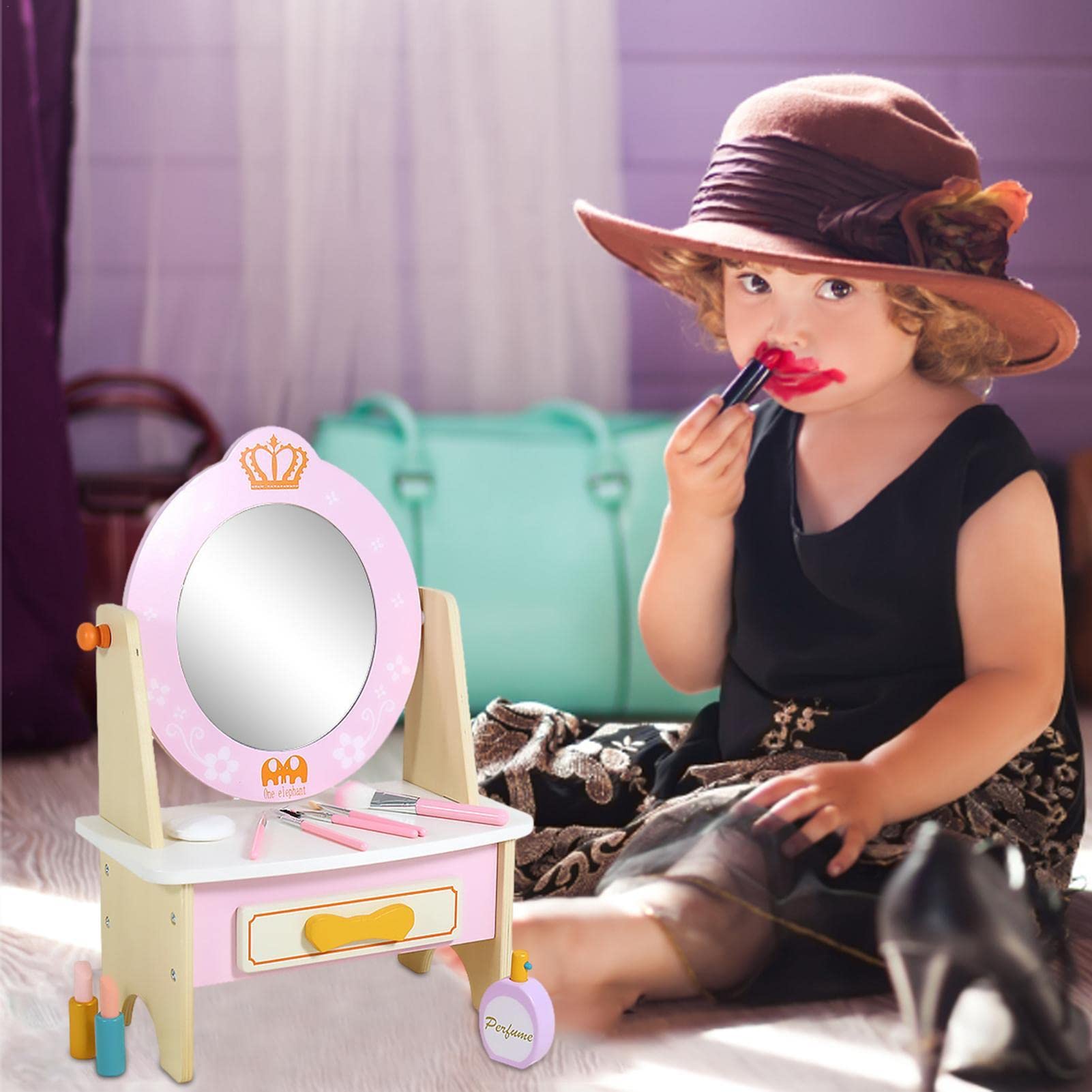 Salone Ragazza - Trucco per Bambini - Tutto-Piccoli Essenziali bellezza per feste di compleanno Natale Capodanno Giochi di vestire Giochi Genitore-Bambino | bellezza per feste di compleanno Natale Capodanno Giochi di vestire Giochi Genitore-Bambino