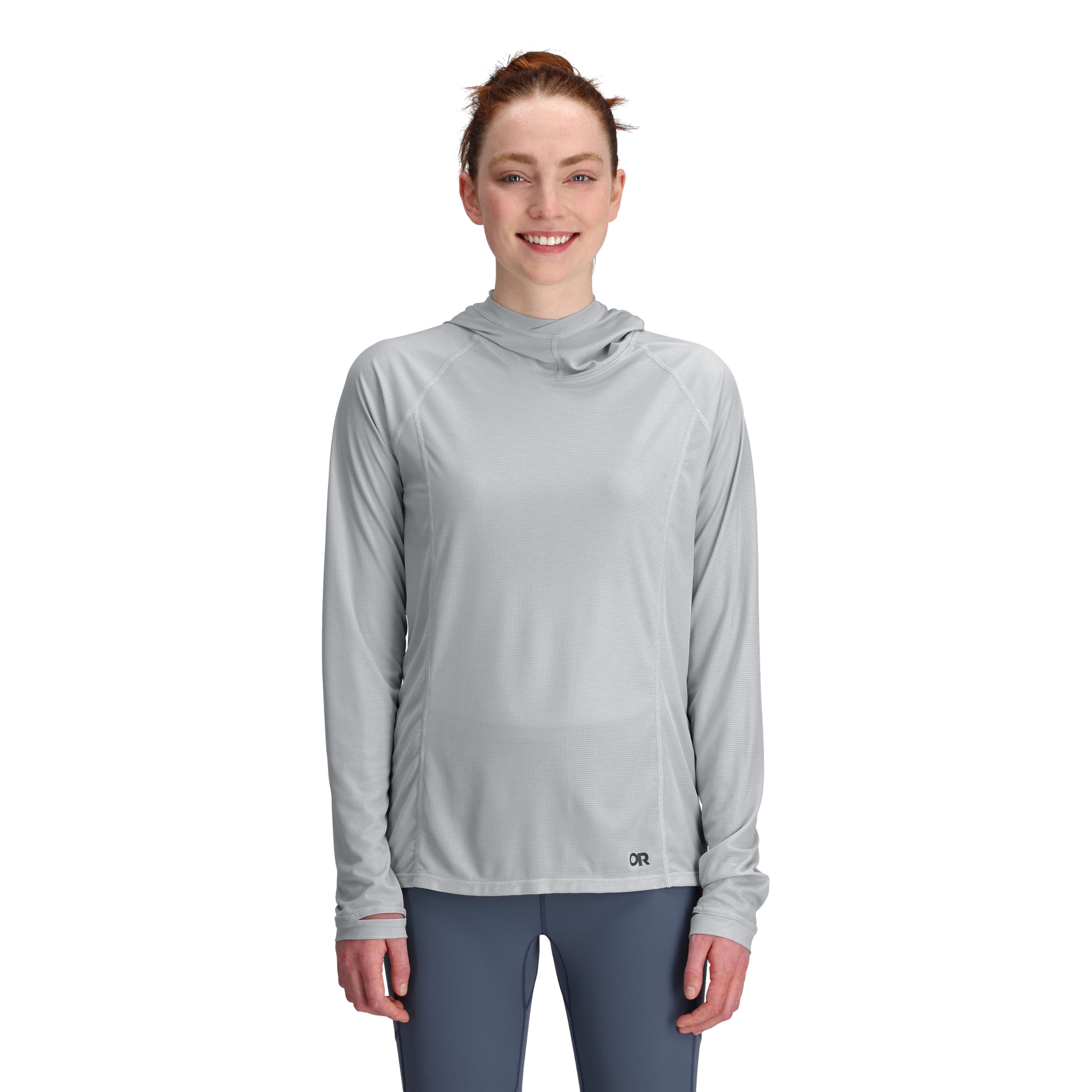 Outdoor Research Echo Women's Sun Hoodie - UPF Clothing for Women, Essential Comfort Hoodie, Sun Protection, Pebble, S