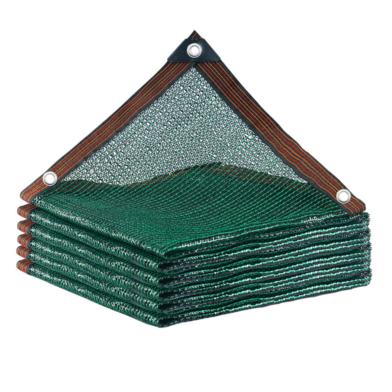 Red de Sombra Exterior con Ojales,Mallas de Sombreo Verde Oscuro,Tasa Sombreado 55%,Impermeable y Transpirable,Paño Proteccion Solar para Jardines,Piscinas,Terrazas (500cm x 1000cm)