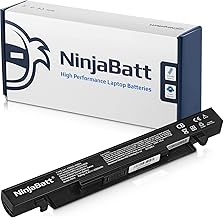 NinjaBatt Batteria per ASUS A41-X550A A41-X550 F550 F450 X550 R510C R510J A550 K550 P550 X550C X550DP X550E X450L X550J R510J – Alte prestazioni [4 celle/2200 mAh/33Wh]