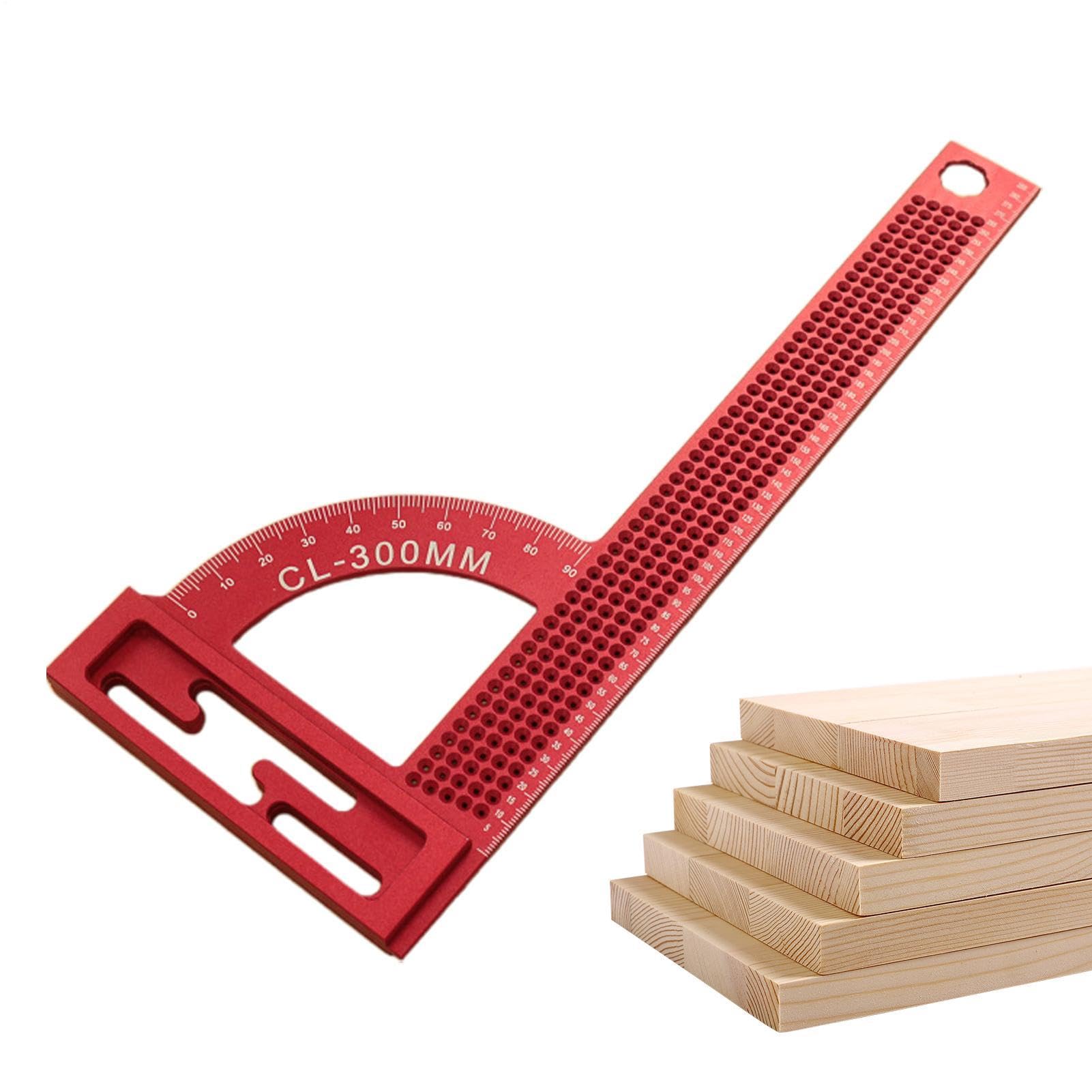 Narzędzia Stolarskie 30 cm Aluminiowy precyzyjny kątownik stolarski