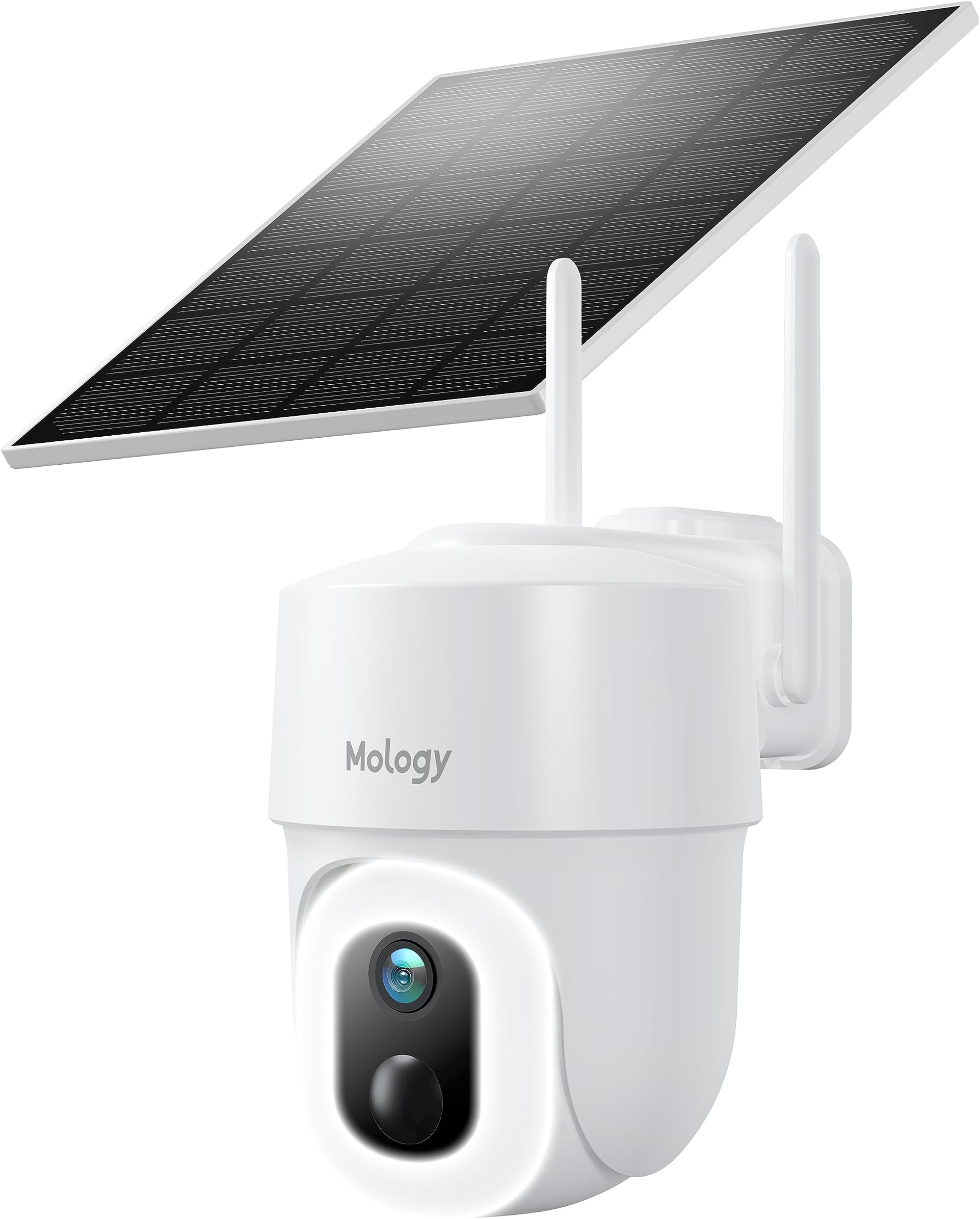 Amazon.com : Mology Security Camera Wireless Outdoor, 2K 3MP Solar ...