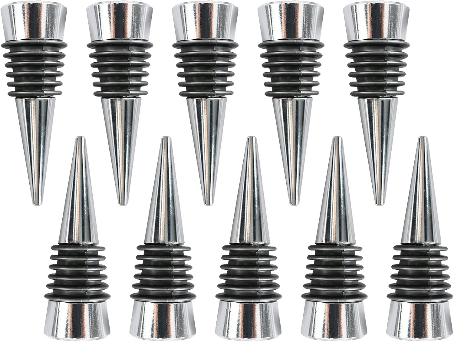 JIOFAVIU 10Pcs Wine Stopper Resin Mold Accessories, Bottle