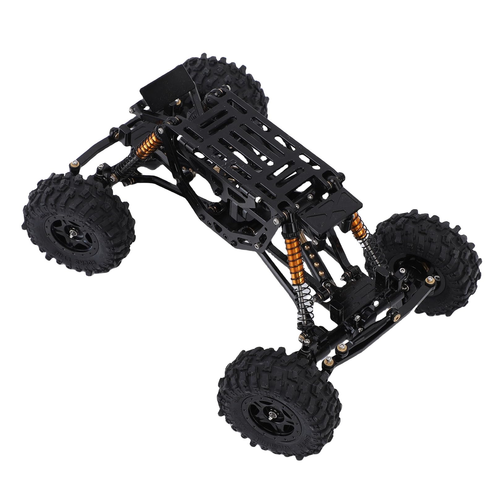 Rama Podwozia Samochodu RC Pasująca do Axial AX24 4WS XC część Ulepszająca ze Stopu Aluminium dla Entuzjastów Gąsienic RC 1/24