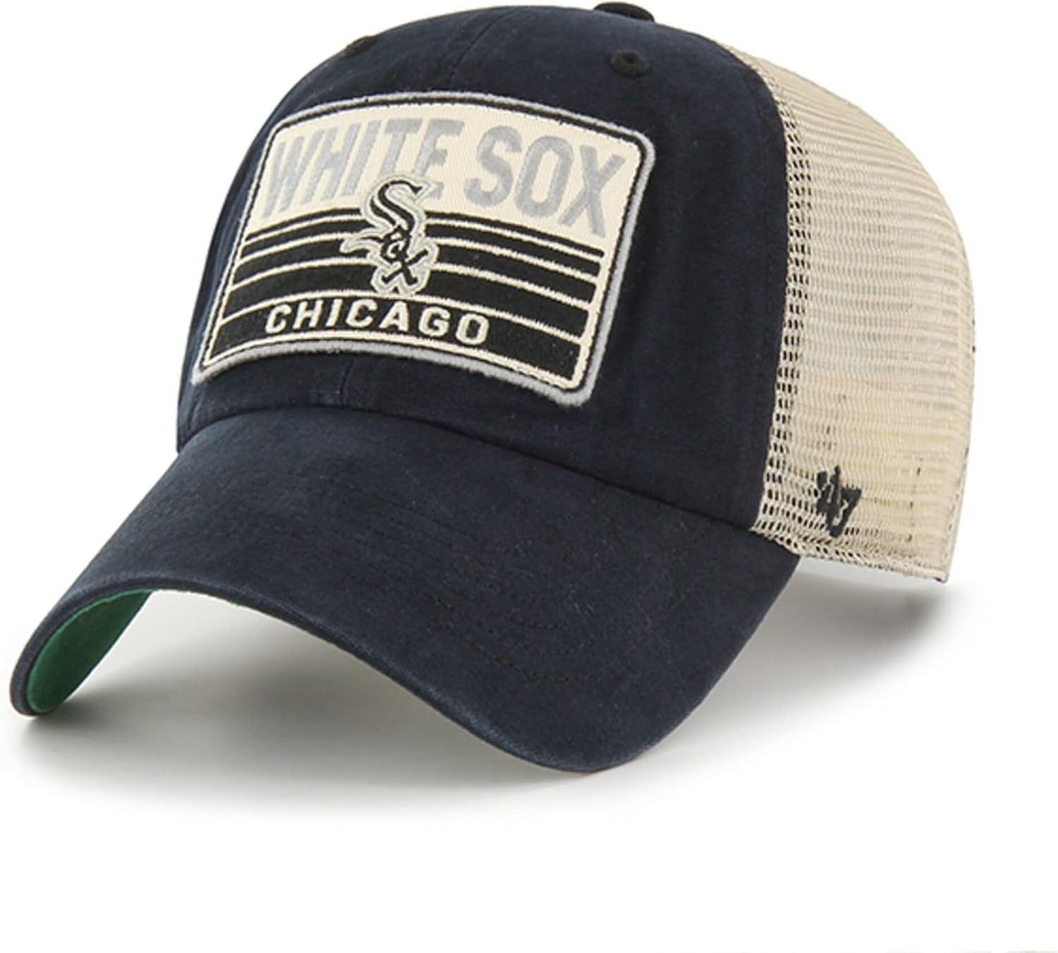 47 MLB Four Stroke Mesh Trucker Clean Up Adjustable Hat, Adult One Size Fits All