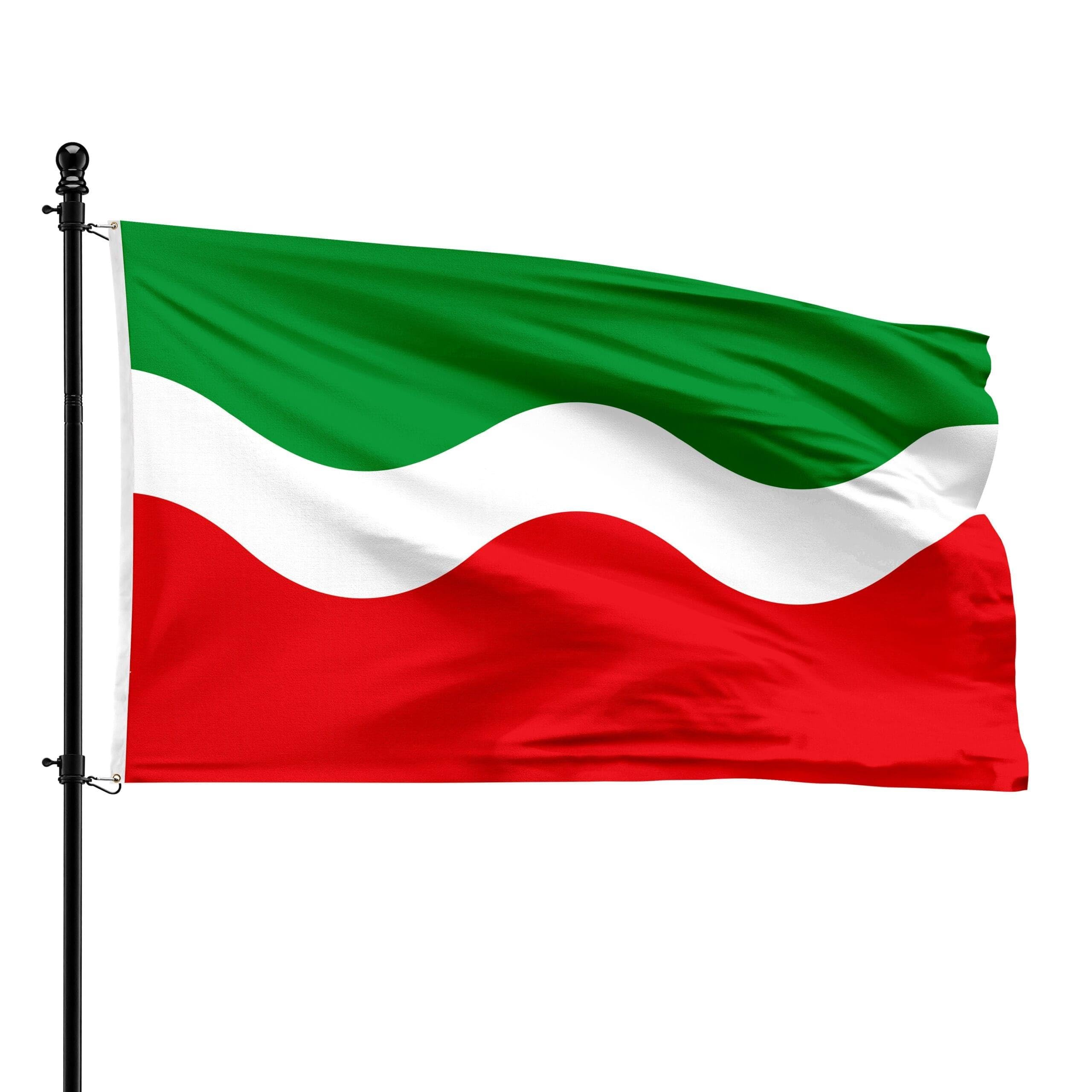Drapeau municipal de Geetbets 90x150 cm pour mât extérieur
