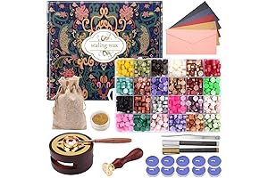 The Ultimate Wax Stamp Kit: Embellish Your Letters, Gifts, and Crafts