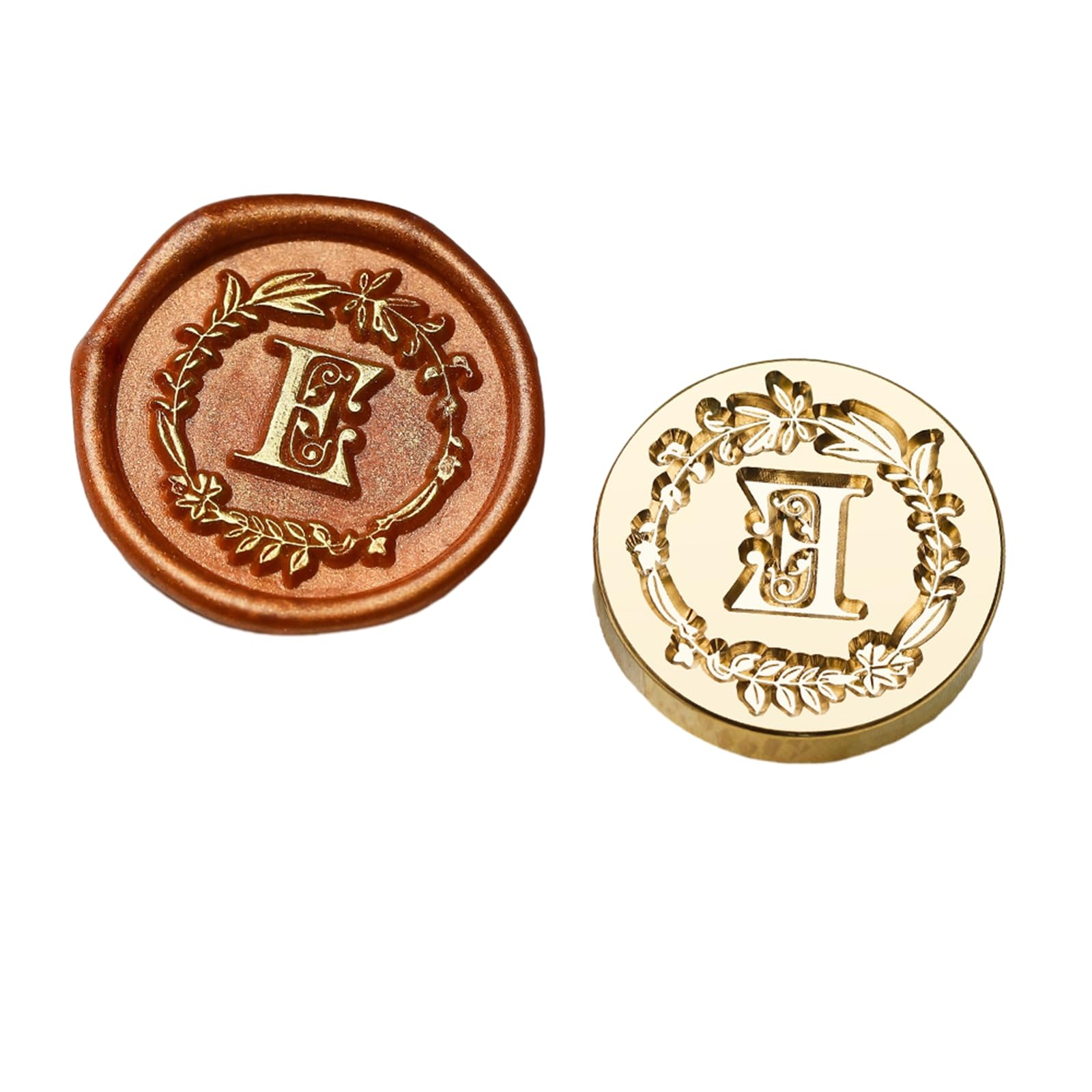 Mekalero F Sealing Wax Stamp Letter Series Seal for Envelope Wedding Invitation Greeting Card Scrapbooking Seal for Wedding Invitation Card Letter Series Sealing