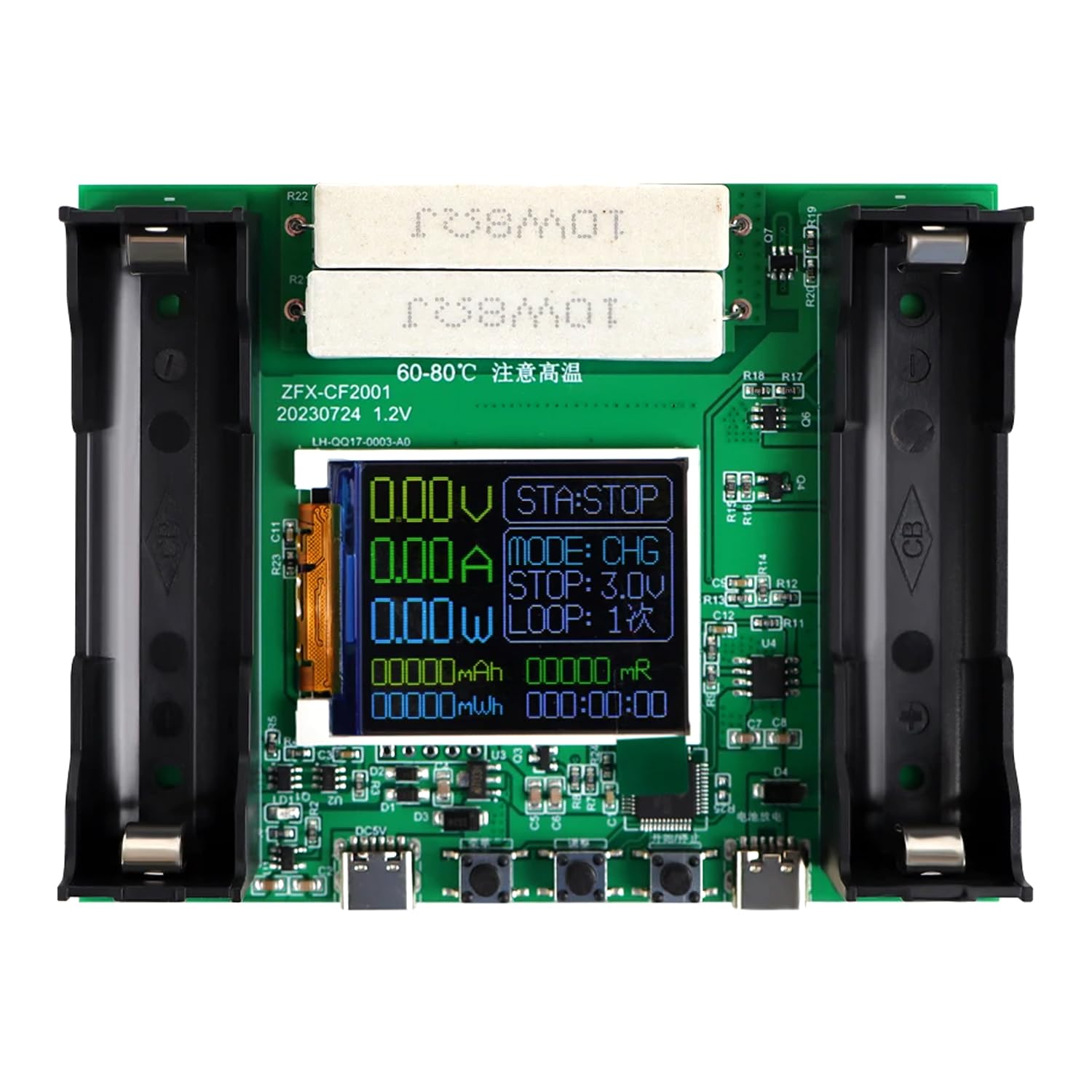 amiciSense Battery Capacity Tester for 18650 Battery Type, Digital Battery Power Detector Module with Type-C Charging Interface (B0DH37F3R1) Amazon Price History, Amazon Price Tracker