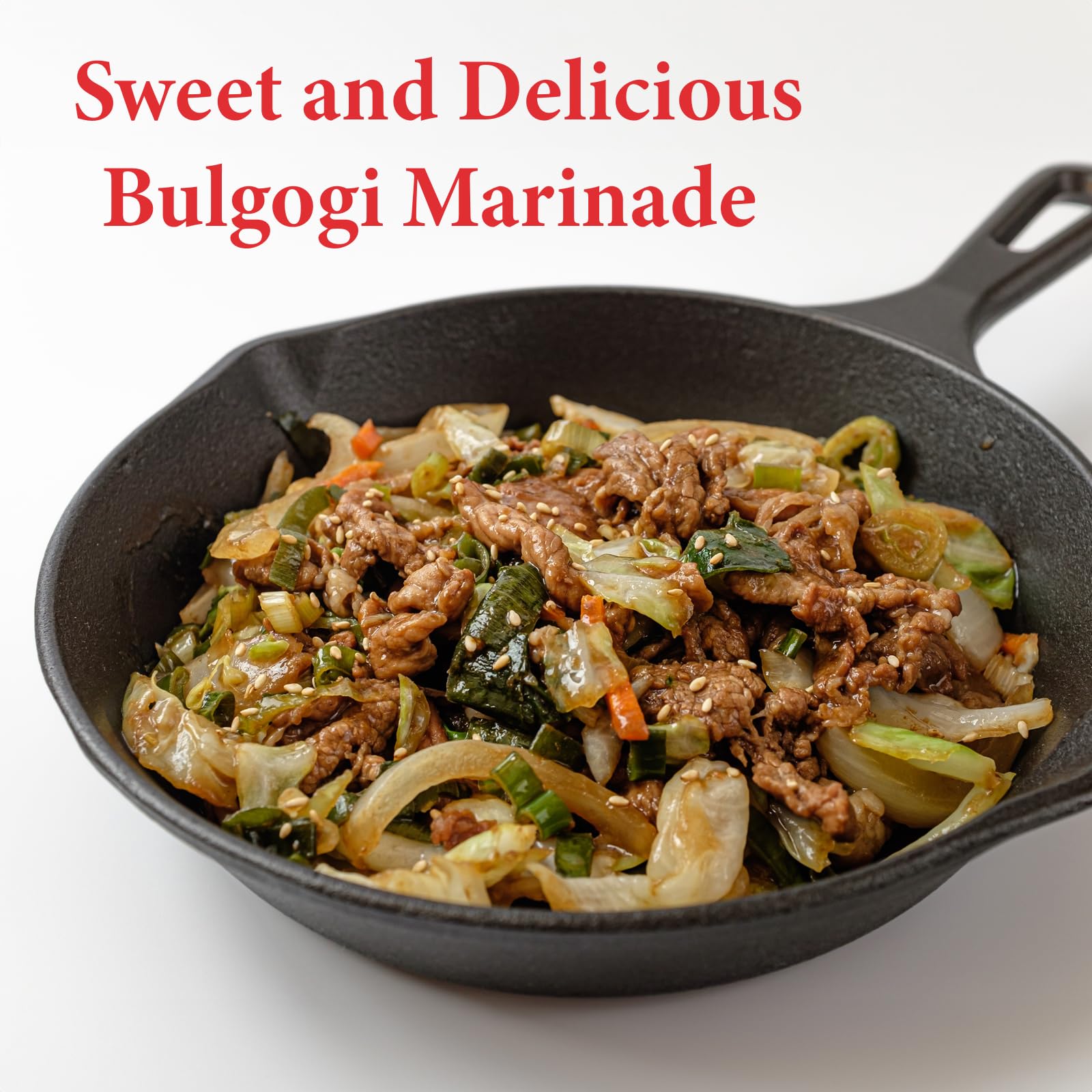 Wang Bulgogi Marinade, sabor dulce y rápido a fuego, salsa coreana para barbacoa, 32 onzas