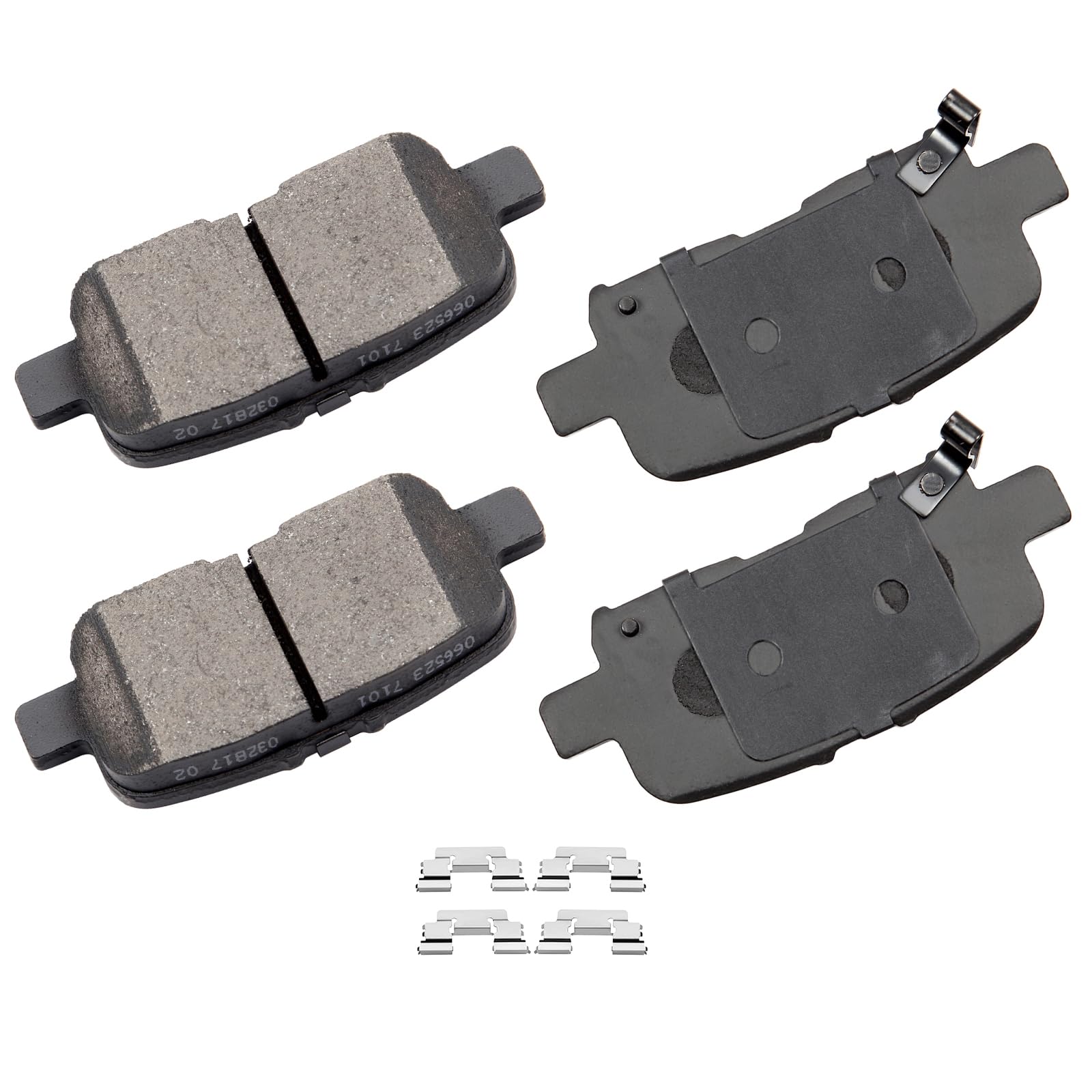 cciyu D865 Rear Ceramic Brake Pads Kits 4pcs