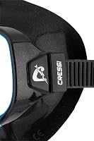 Set mască de scufundări și snorkel Cressi Perla + Mexico - negru/albastru 6