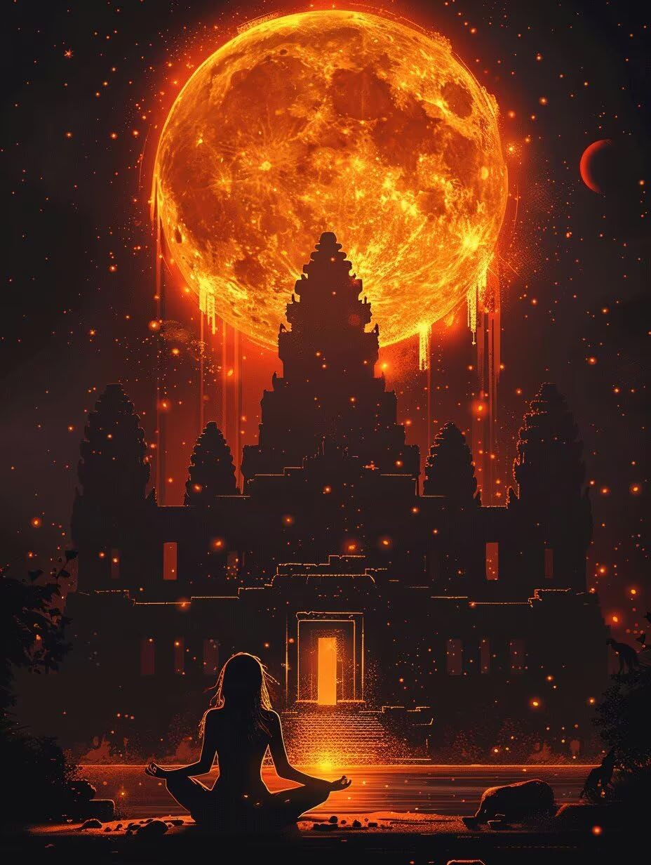 Cartoon Diamond Art Kits for Adults, Diamond Painting Moon Gem Arts and Crafts for Adults, 5D Round Full Drill Crystal Embroidery Paintings Pictures, Hobbies for women, Home Wall Decor 24x32in -64sO