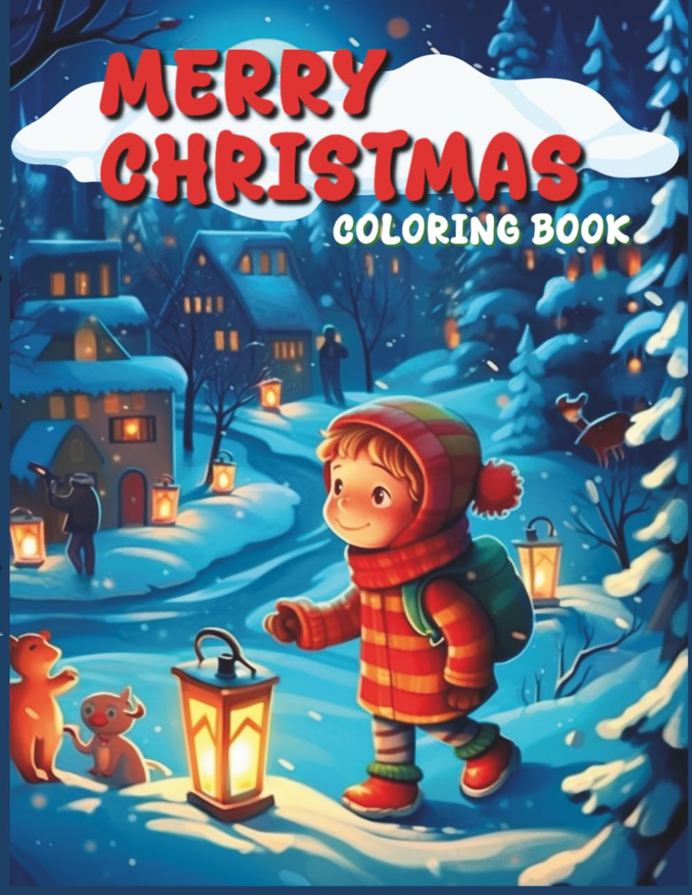Merry Christmas: Colouring Book