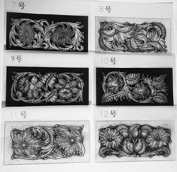 Amazon.co.jp: ヒロワールドトレード レザークラフト 図案