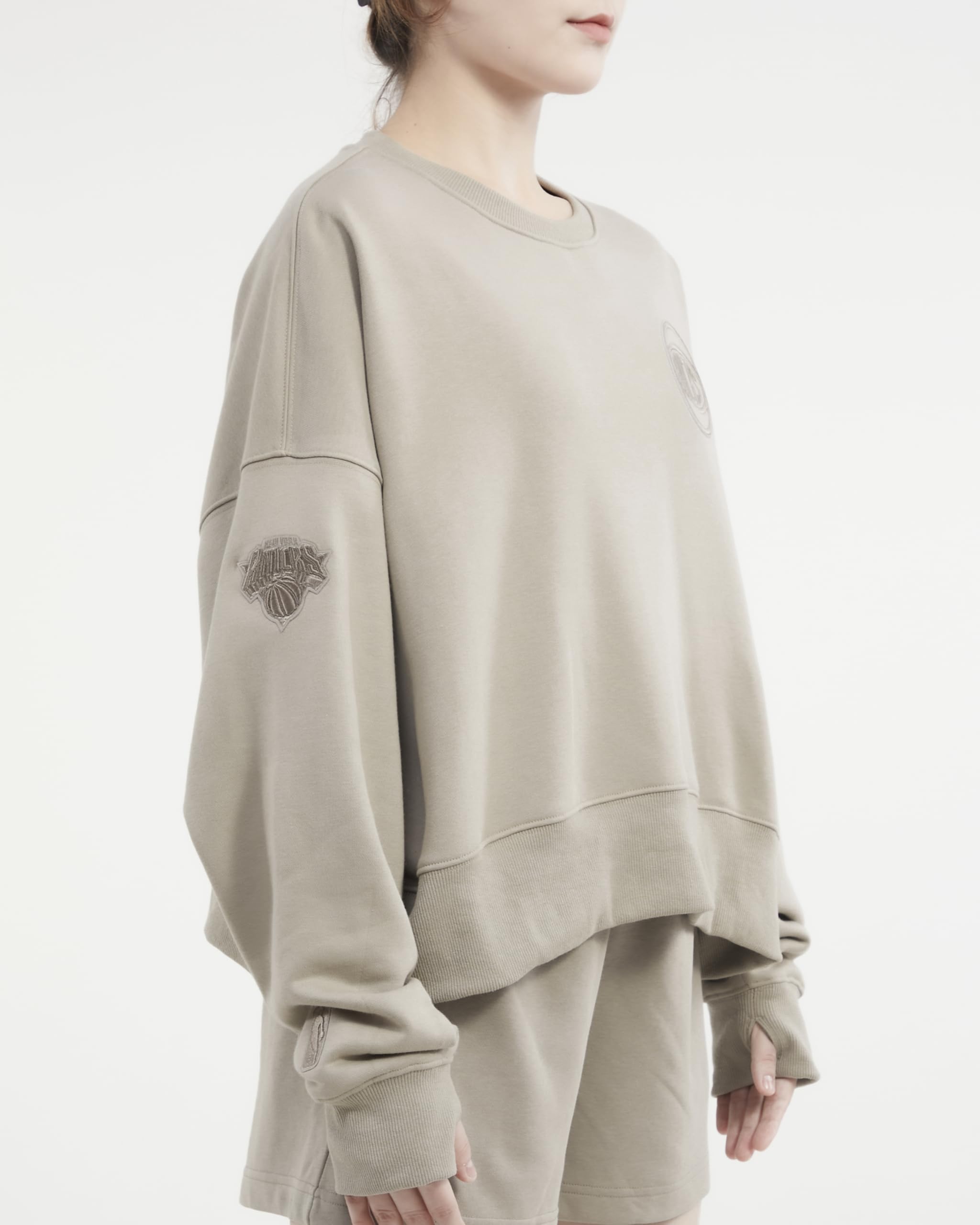 Pro Standard NBA Neutral W FLC Crewneck Sudadera para Mujer