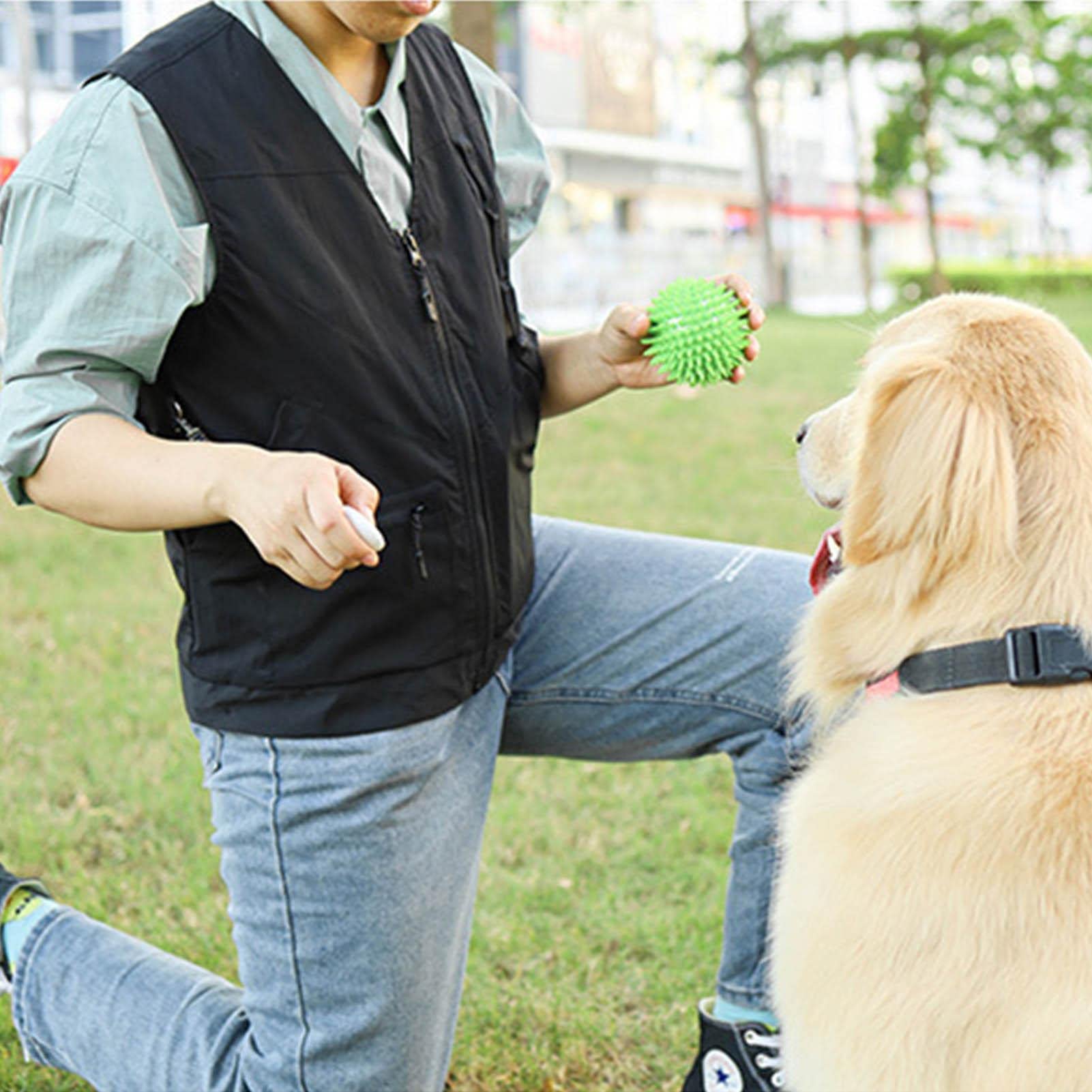 Gilet protettivo per addestramento cani con tasche multiple, giacca per addestratore di animali domestici, per uomo/donna (M)