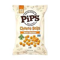 Vista 1 de Bolas de queso cheddar Heirloom de Pipcorn, 4.5 oz