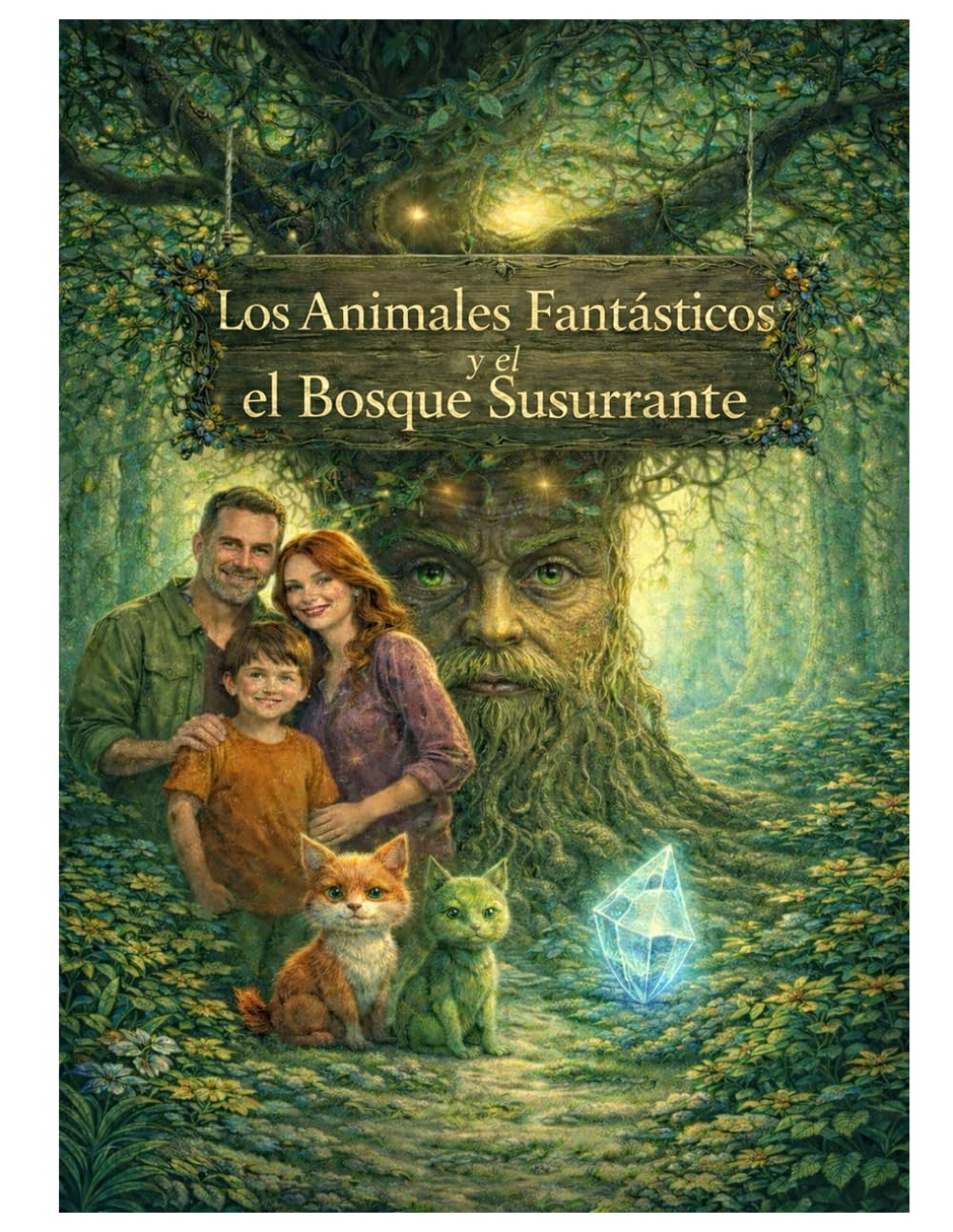 Los Animales Fantásticos y el Bosque Susurrante: Una aventura mágica llena de valentía, amistad y signos ocultos para colorear (The Fantasy Animals Series)