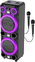 Caixa de Som Torre Pulse SP518 Double 10 TWS Bluetooth 2000W - 2 Mic
