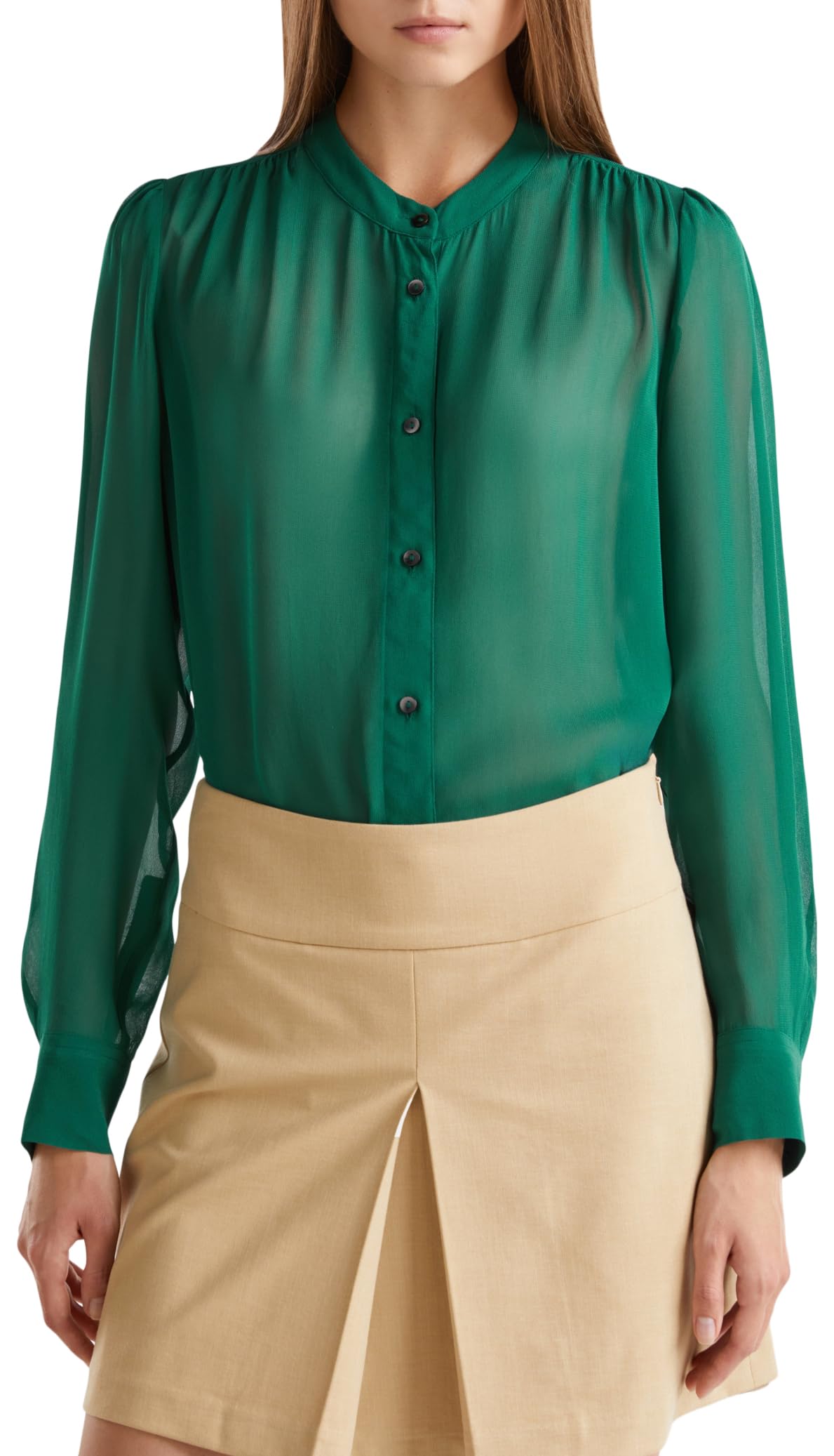 United Colors of Benetton Damen Camicia 5tdedq09k Hemd