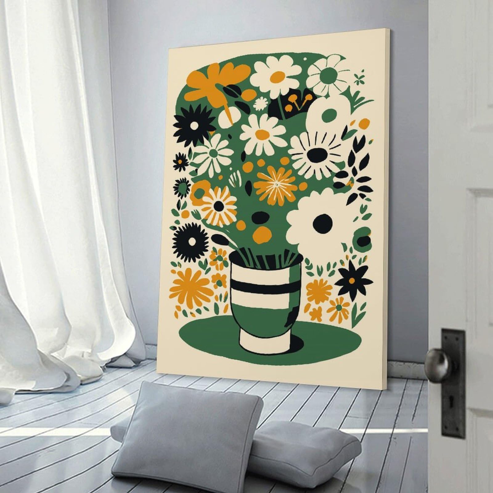 Junmoney Room Decor Wall Art Ava Bouquet of Flowers, 08x12inch(20x30cm), for Gallery Wall Layouts in Home Or Office, Home Wall Art for Statement Displays