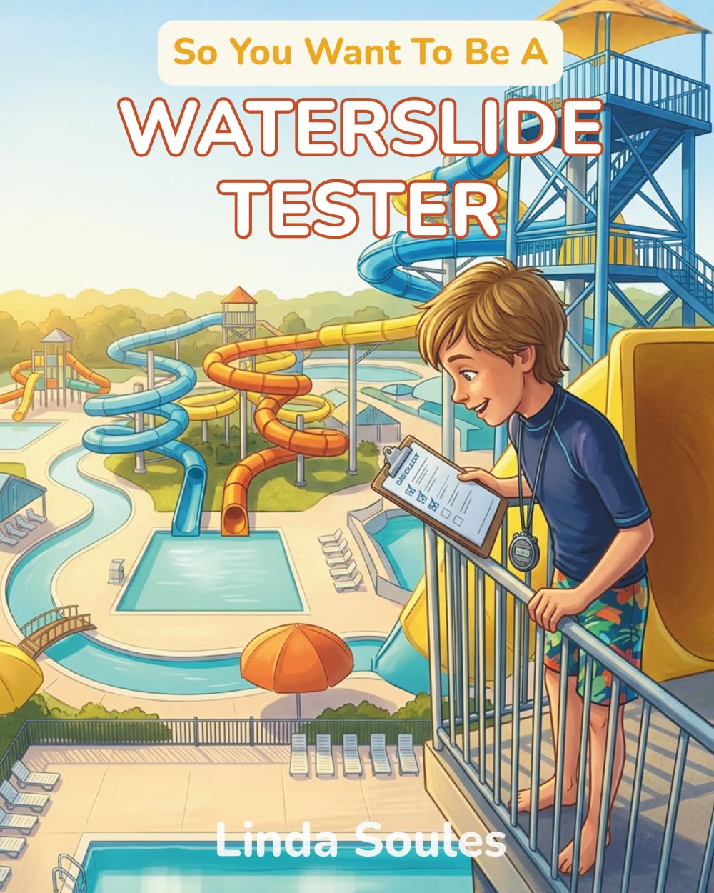 So You Want To Be A Waterslide Tester: A Kids' Guide to Waterslide Testing, Theme Park Safety, Ride Design, and the Lucky Professionals Whose Job Is ... Slide, and Make Sure Every Ride Is Perfect
