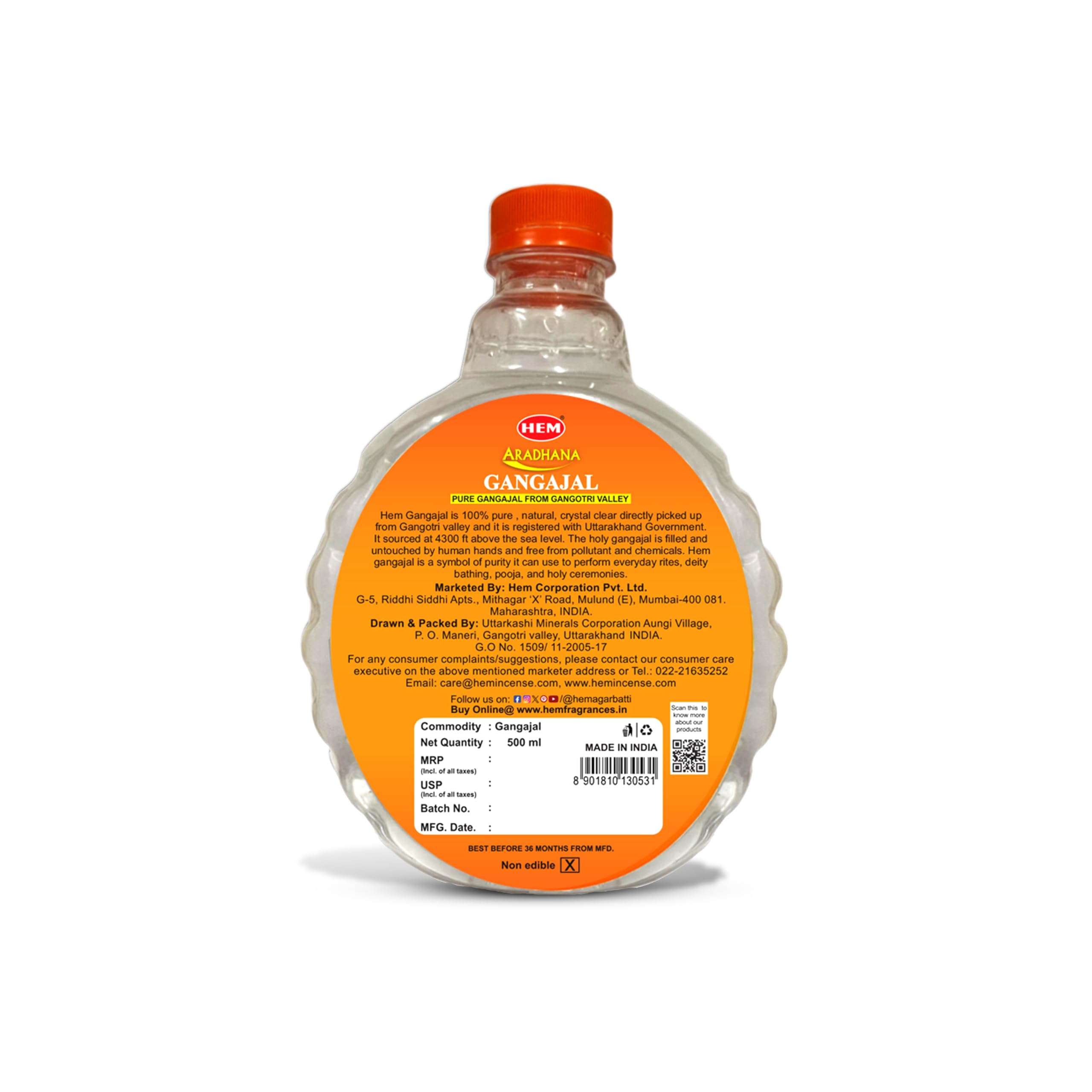 Gangajal from Gangotri - Pure Sacred Water -2 Gangajal from Gangotri - Pure Sacred Water -2