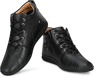 Rising Wolf Synthetic Leather Casual Boots