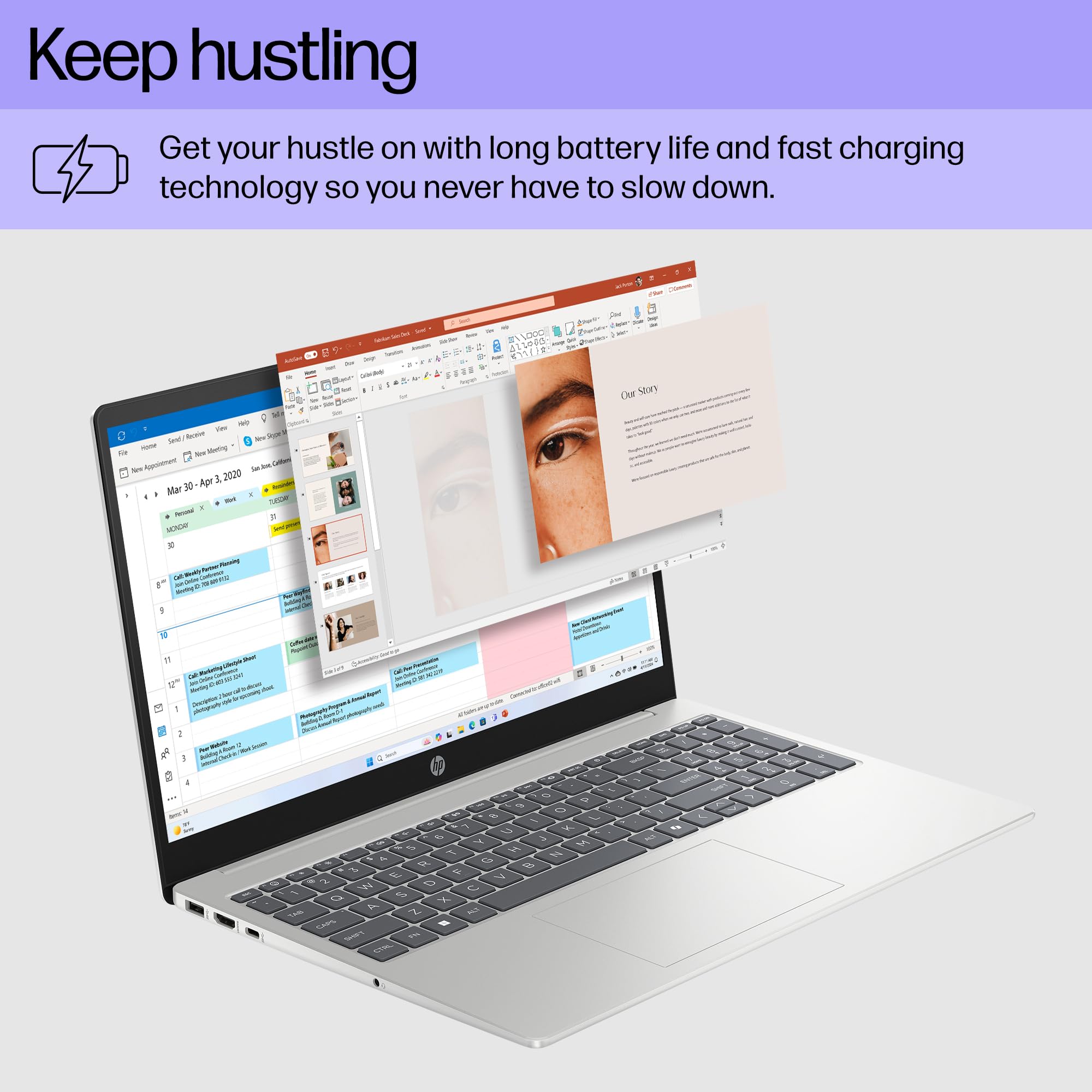 Amazon.com: HP 15.6 inch Laptop, FHD Display, AMD Ryzen 7 5825U, 8