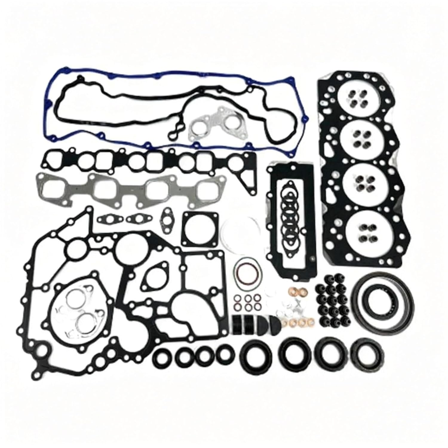 4JJ1 Engine Overhaul Full Set Gasket Kit 5878153850 Compatible for Isuzu NPR NQR NHR NKR ELF Truck
