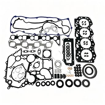 4JJ1 Engine Overhaul Full Set Gasket Kit 5878153850 Compatible for Isuzu NPR NQR NHR NKR ELF Truck