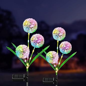 MYADDICTION Solar Lights Outdoor LED Firefly Lamp for Home Garden Waterproof Decoration