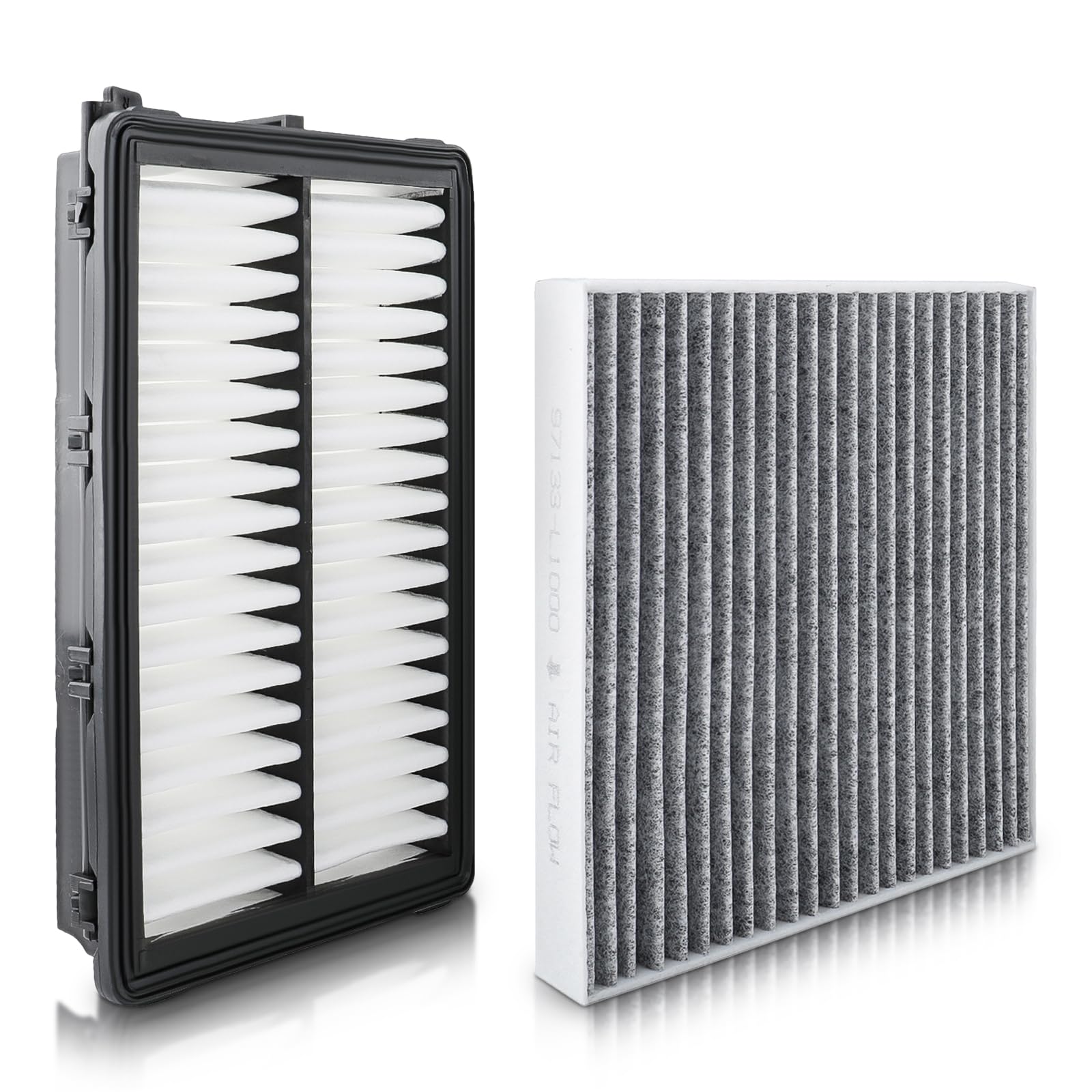 CARBBIA Cabin Air Filter& Engine Air Filter Compatible with Hyundai Santa Fe Compatible with Tucson 2021 2022 2023 2024 Car Air Filter Automotive